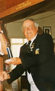 Bowls Club champion, 1990